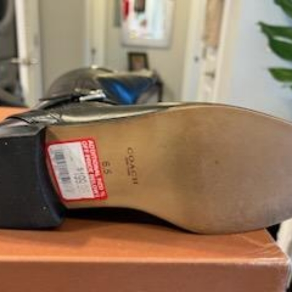 Coach Micha Calf Leather Boot in black - Picture 3 of 5